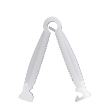 Piglet Umbilical Cord White Umbilical Clamp and Cutter Pet Animal Veterinary Childbirth Disposable White Umbilical Clip